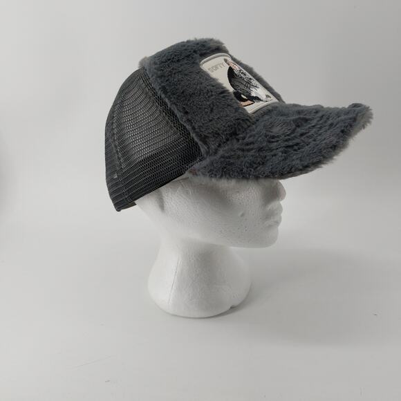 Goorin Hat Faux Fur Chilla Pilla Chill Pill Softy Mouse Chinchilla Trucker - Picture 4 of 16